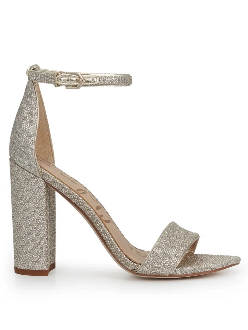 Sam Edelman Yaro Ankle Strap Heel Sandal Size 10.5